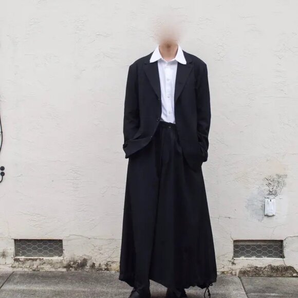 - Yohji Yamamoto POUR HOMME Regular and Regular Collar Blazer - - Picture 5 of 8